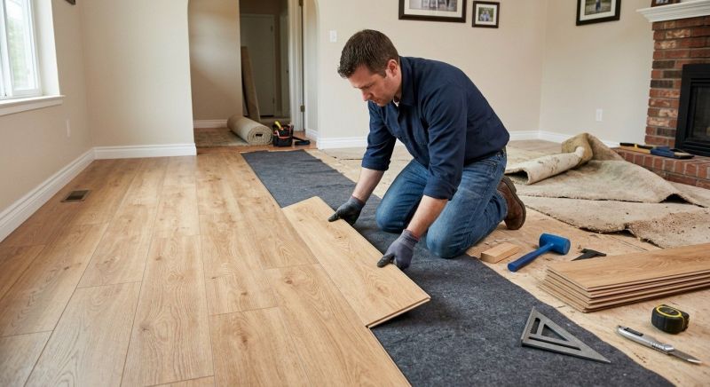 Laminate Floor Remodeling in Volusia County, FL