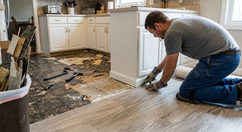 Linoleum Floor Installation in Bunnell, FL