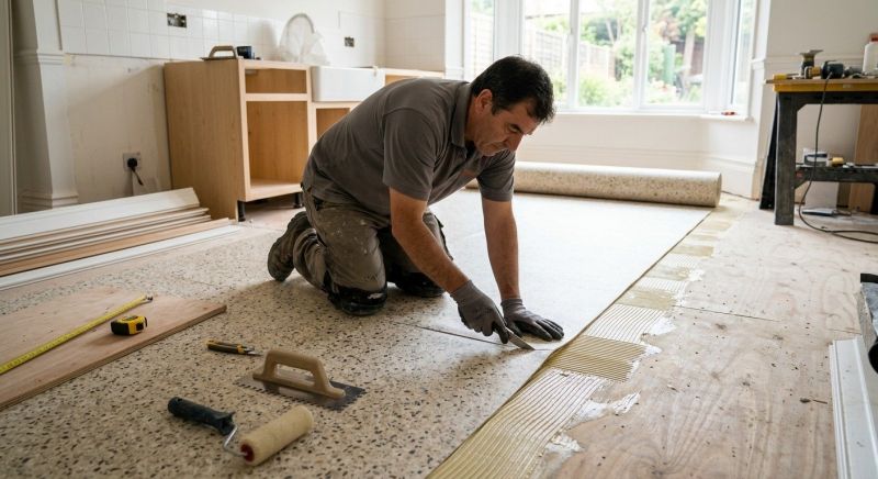 Linoleum Floor Installation in Flagler County, FL