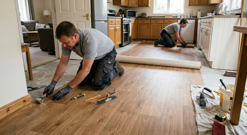 Linoleum Floor Installation in Volusia County, FL