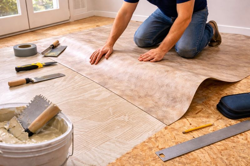Sheet Flooring Installation in Volusia County, FL