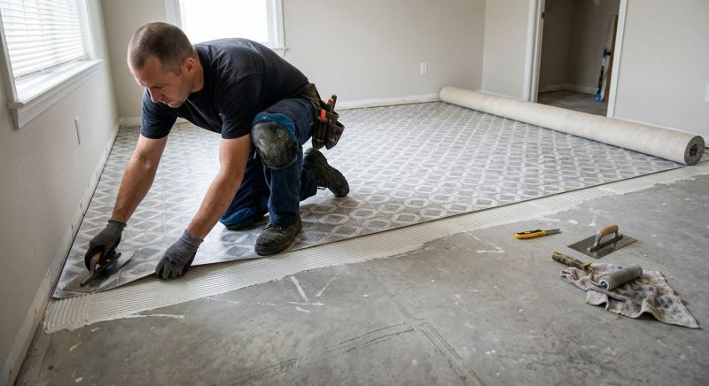 Sheet Linoleum Installation in Ormond Beach, FL
